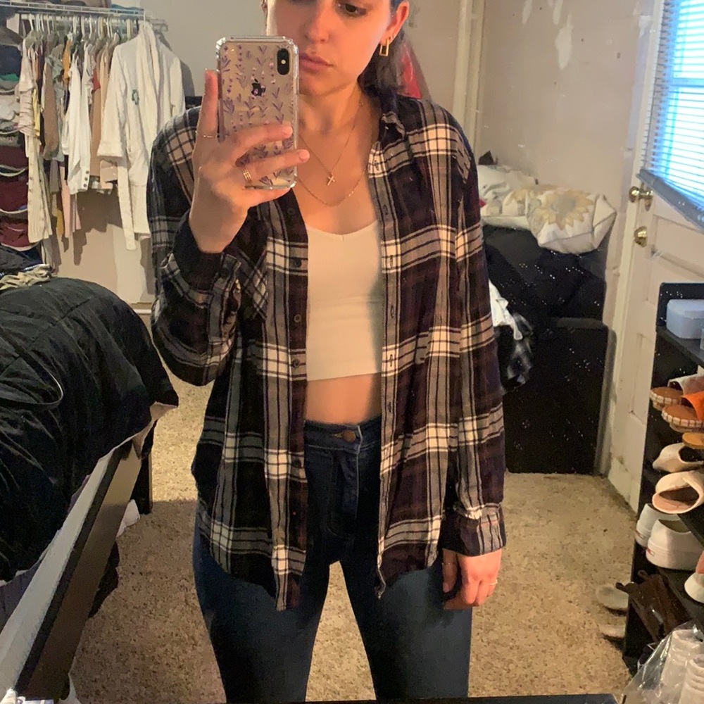 Long sleeve flannel